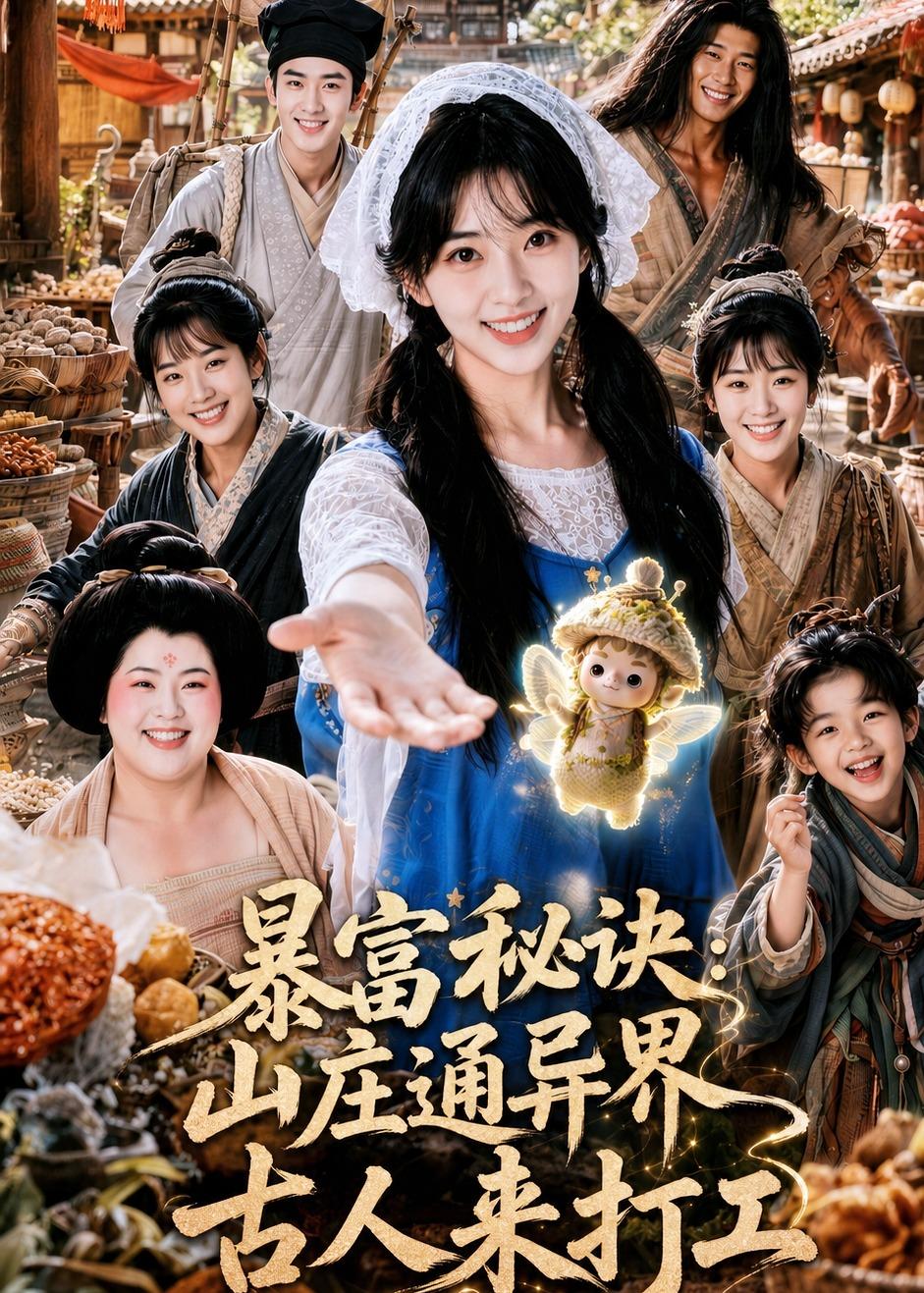 暴富秘诀：山庄通异界古人来打工封面图