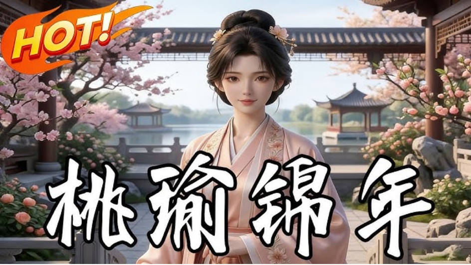桃瑜锦年  Ai漫剧封面图