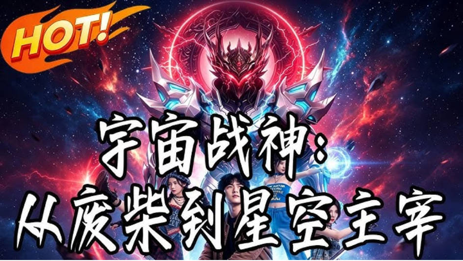 宇宙战神：从废柴到星空主宰  Ai漫剧封面图