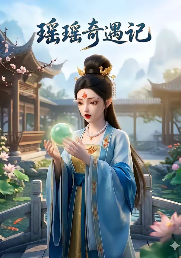瑶瑶奇遇记   Ai漫剧封面图