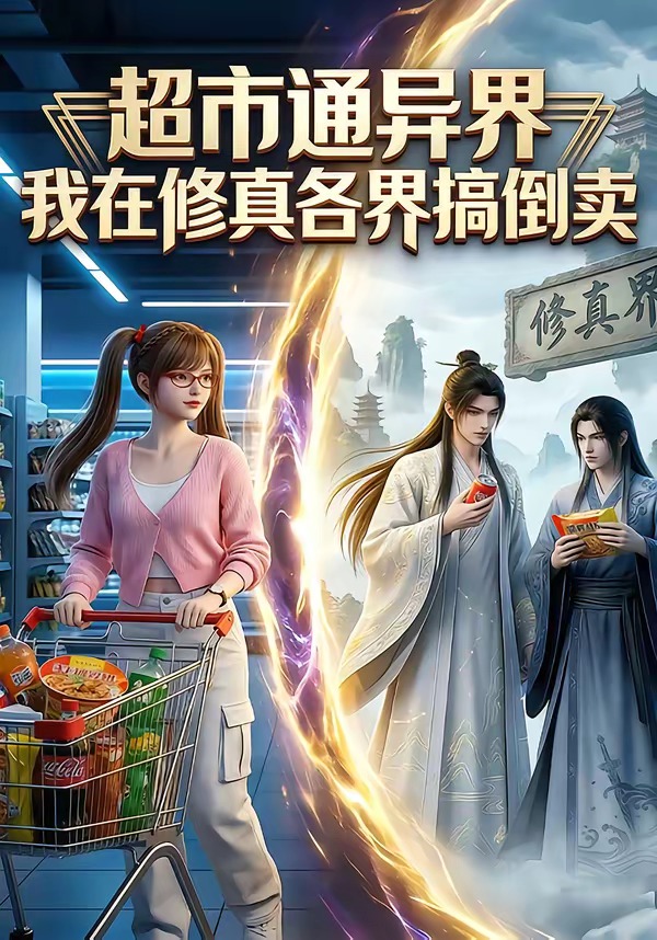 超市通异界，我在修真各界搞倒卖   Ai漫剧封面图