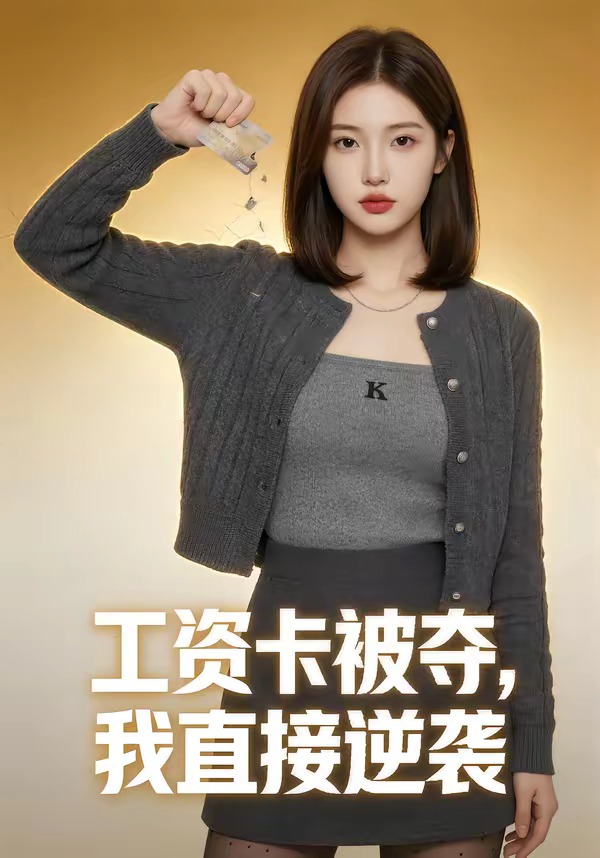 工资卡被夺，我直接逆袭   Ai漫剧封面图