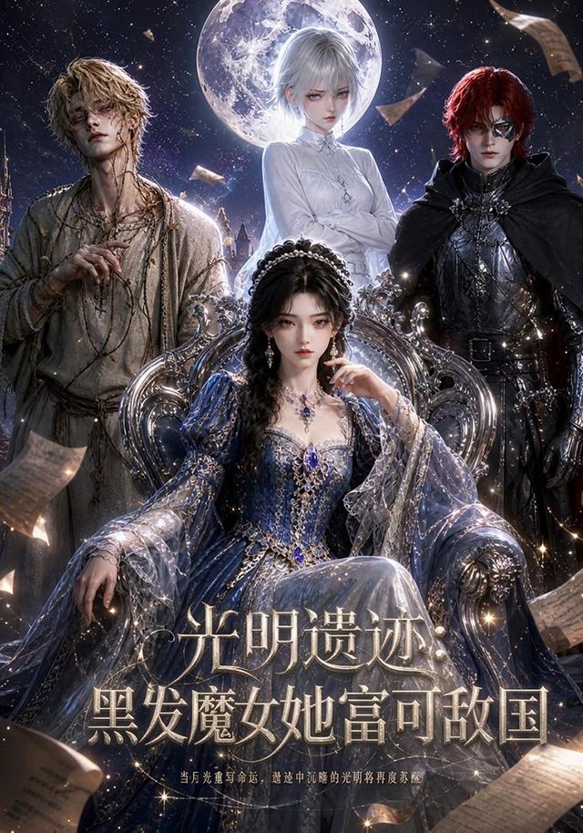 光明遗迹：黑发魔女她富可敌国封面图