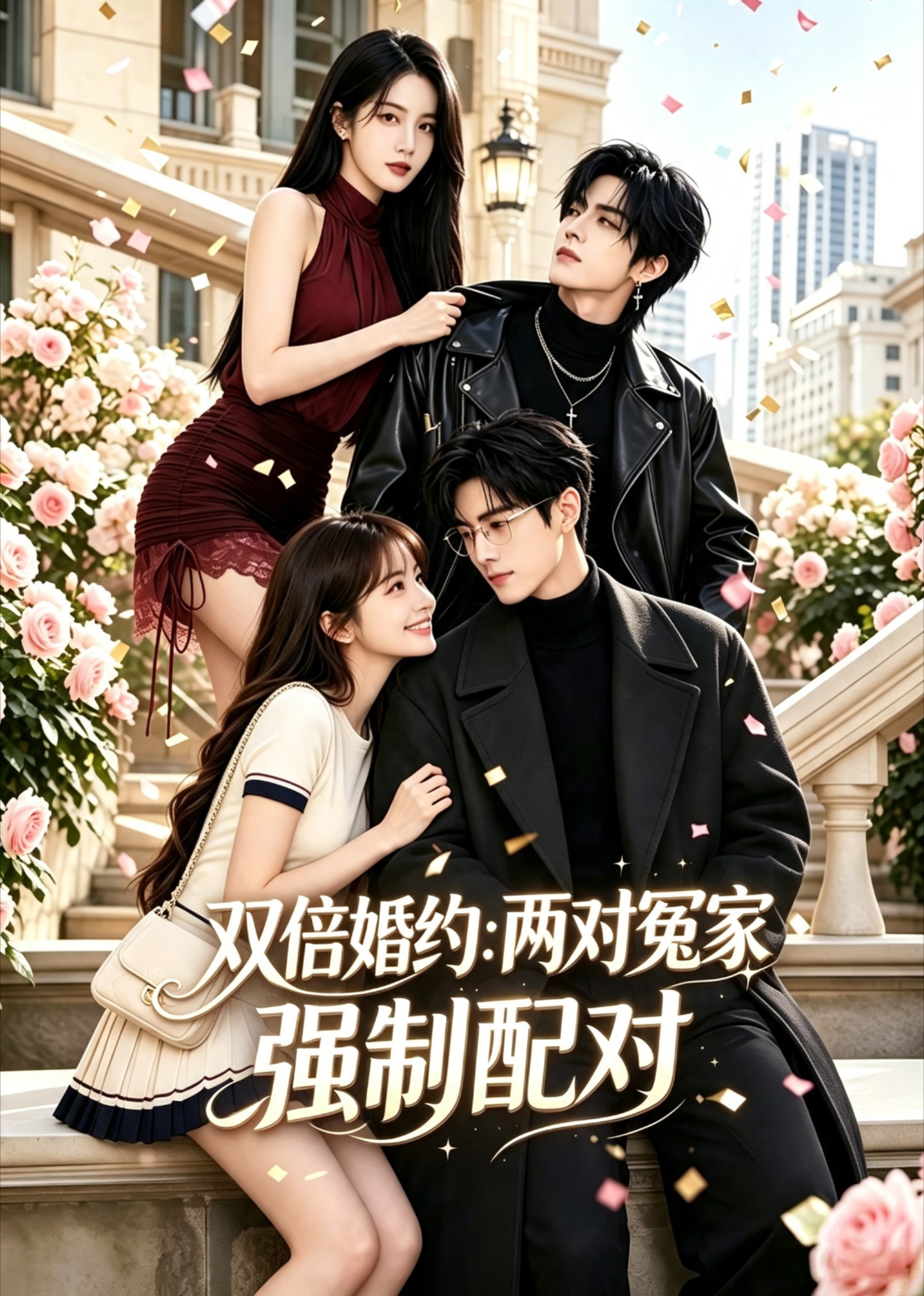 双倍婚约：两对冤家强制配对封面图