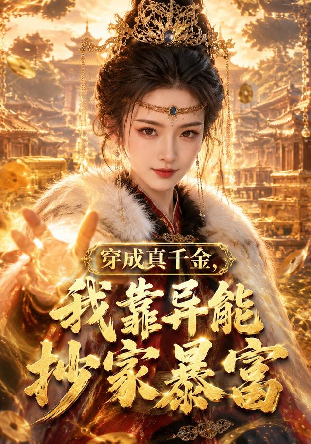 穿成真千金，我靠异能抄家暴富封面图