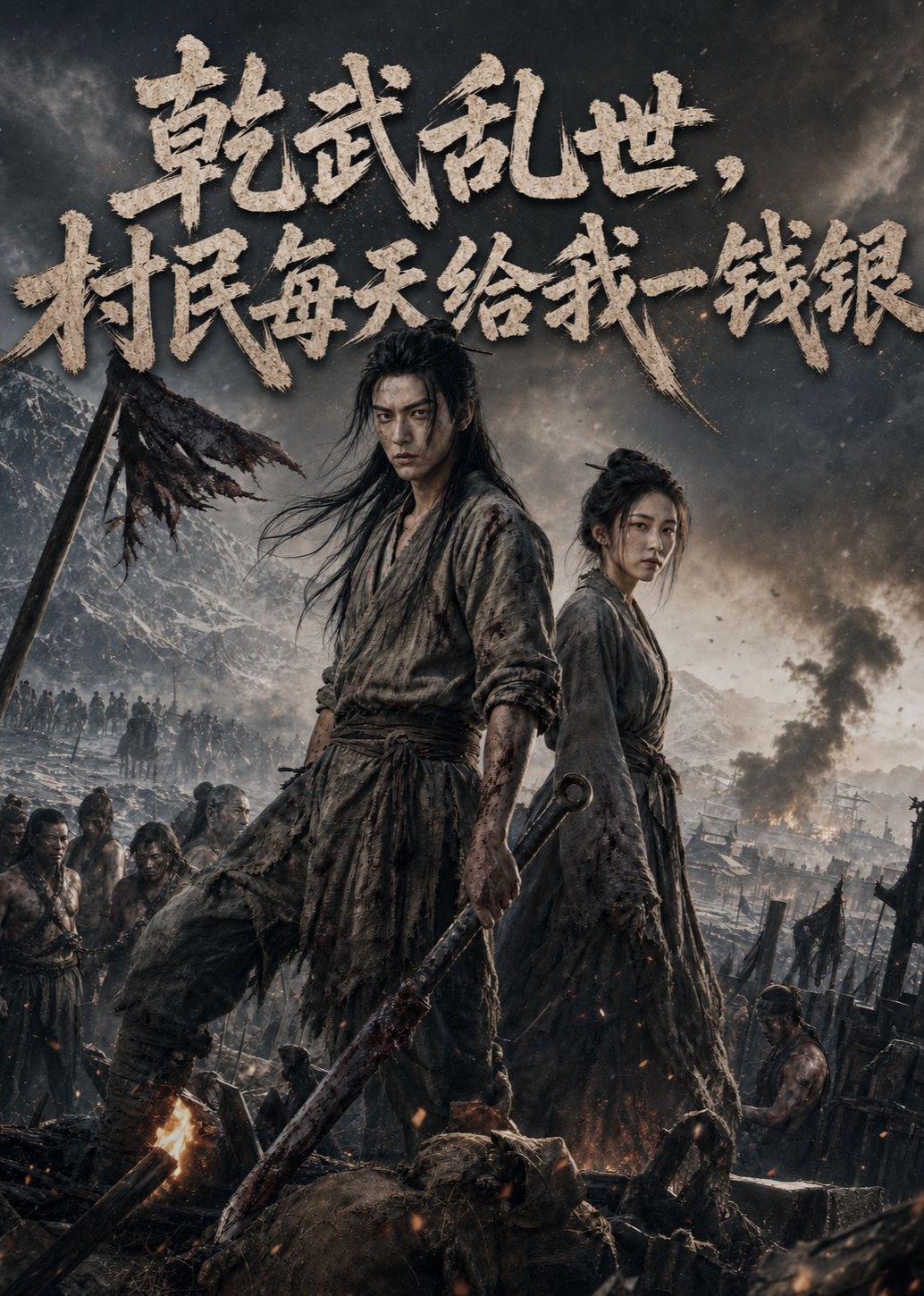 乾武乱世，村民每天给我一钱银封面图