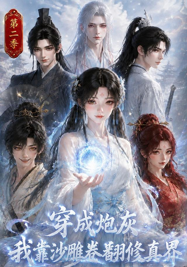 穿成炮灰我靠沙雕卷翻修真界第二季封面图