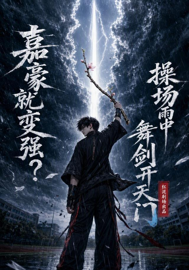 嘉豪就变强？操场雨中舞剑开天门封面图