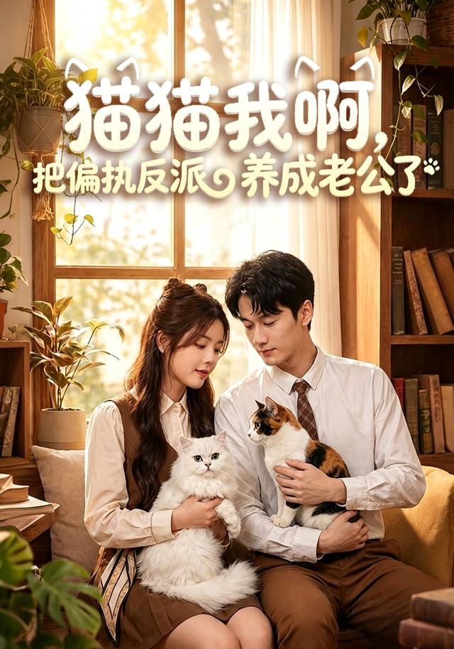 猫猫我啊，把偏执反派养成老公了封面图