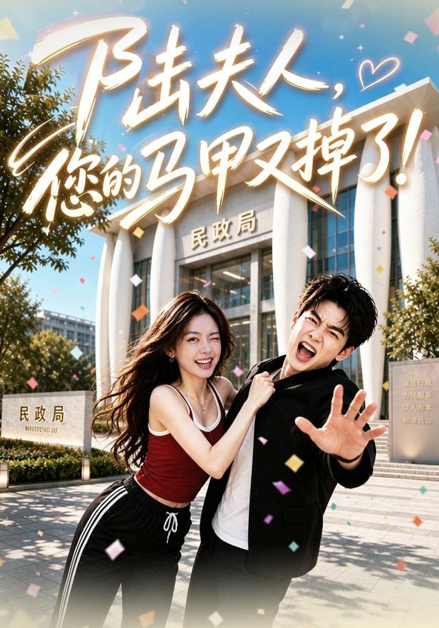 陆夫人,您的马甲又掉了AI短剧封面图