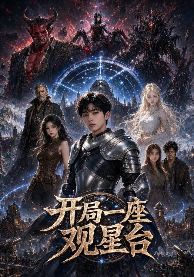 开局一座观星台AI短剧封面图