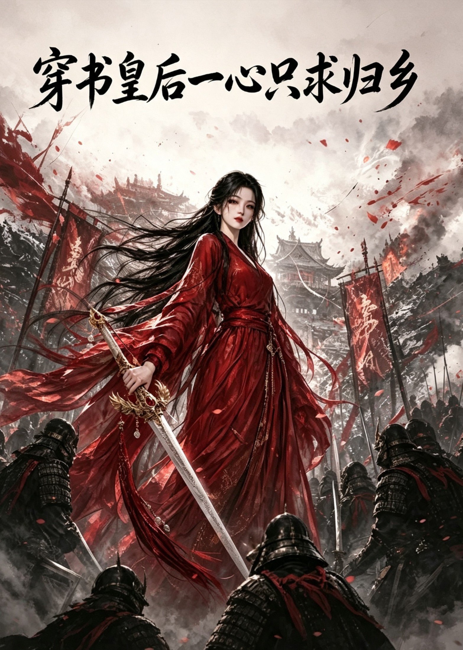穿书皇后一心只求归乡封面图