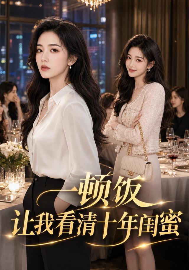 一顿饭,让我看清十年闺蜜AI短剧封面图