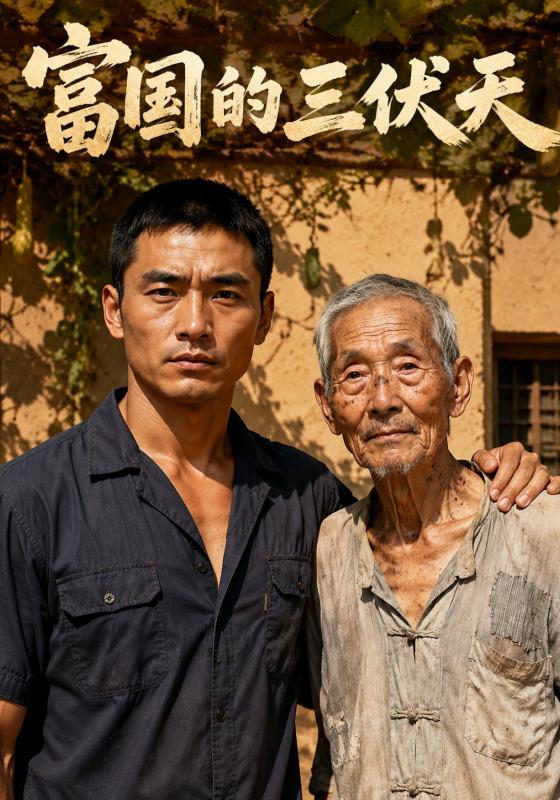 富国的三伏天AI短剧封面图