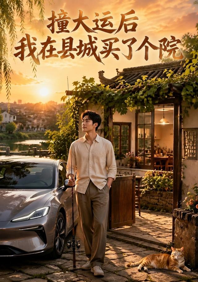 撞大运后我在县城买了个院AI短剧封面图