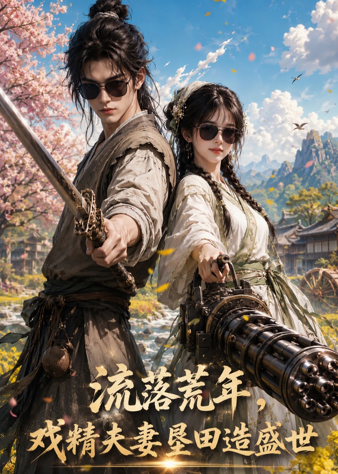 流落荒年戏精夫妻垦田造盛世封面图