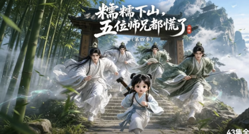 糯糯下山，师兄们都慌了 1-4季合集封面图